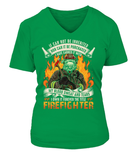 If can not be Inherited nor can it be purchased I have earned it with V-neck T-Shirt Woman