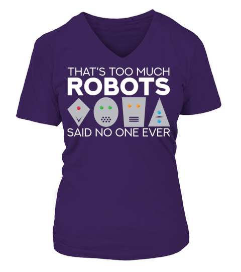 Robotics Engineering Robot Robotics Engineer V-neck T-Shirt Woman
