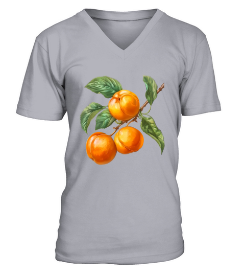 Blackberries Juicy and Tart Vintage V-Neck T-shirt