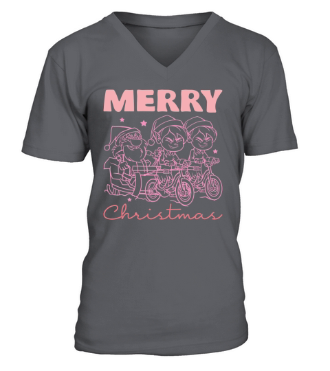 Merry Christmas Santa 15 V-Neck T-shirt