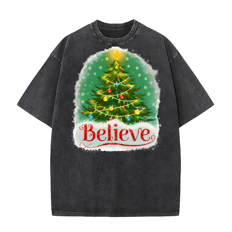believe (1) Washed T-Shirt