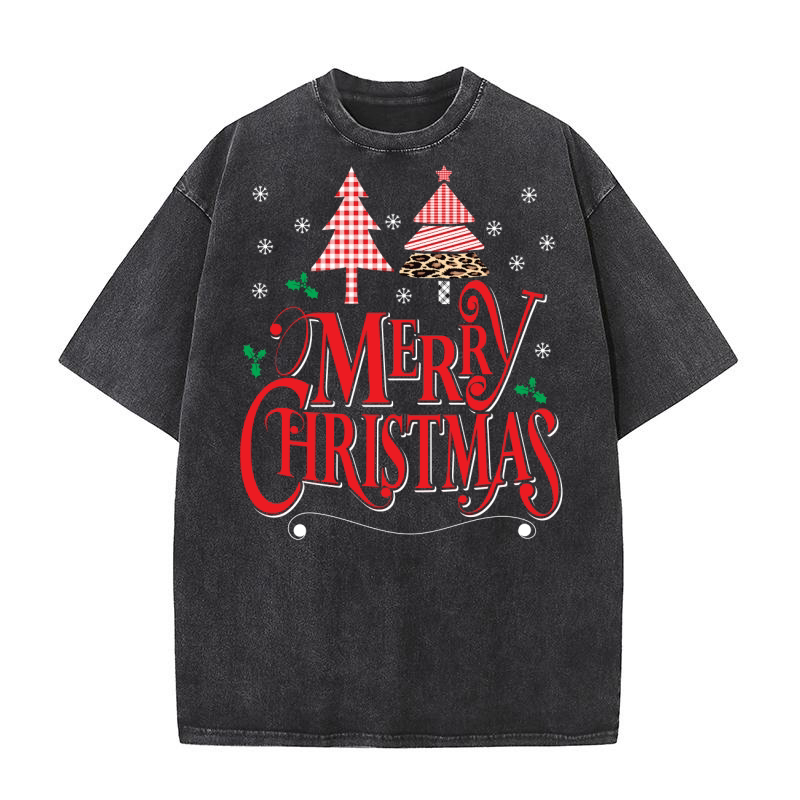 Merry Christmas 48 04 Washed T-Shirt