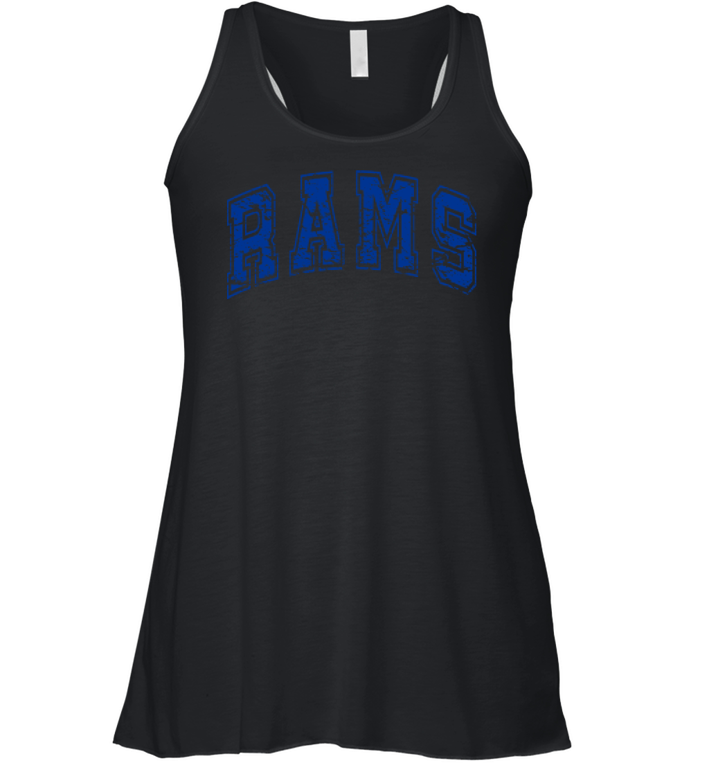 Rams.distressed 2 Women's Flowy Tank Top