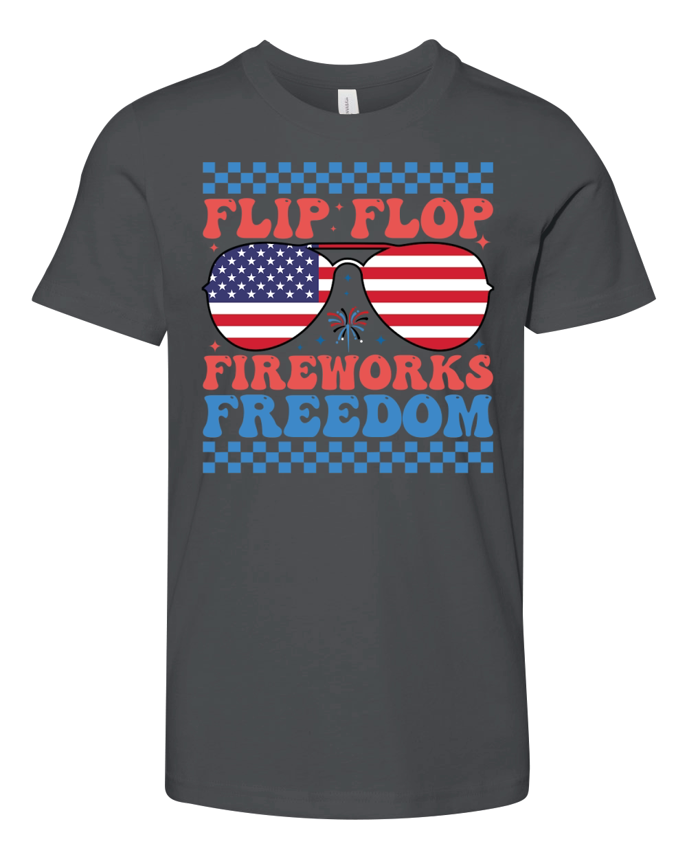 4th of july (1) Youth Unisex Jersey Tee