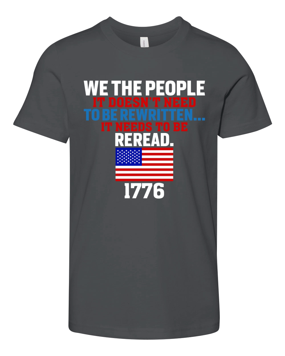 We the people it doesnt Need Youth Unisex Jersey Tee