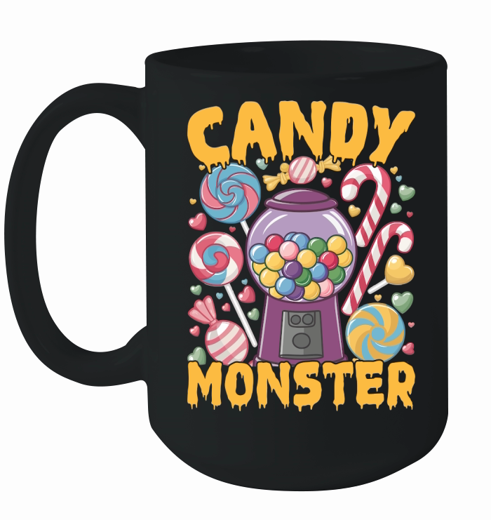 308. candy monster Ceramic Mug