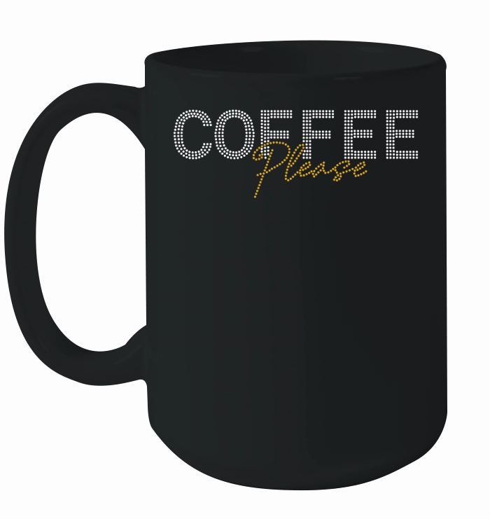 Coffee Please Ceramic Mug