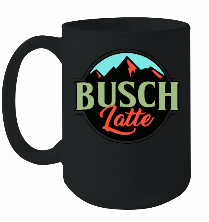Vintage Busch Light Busch Latte Ceramic Mug