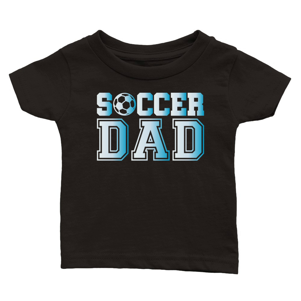 Soccer Dad 4 Classic Baby Crewneck T-shirt