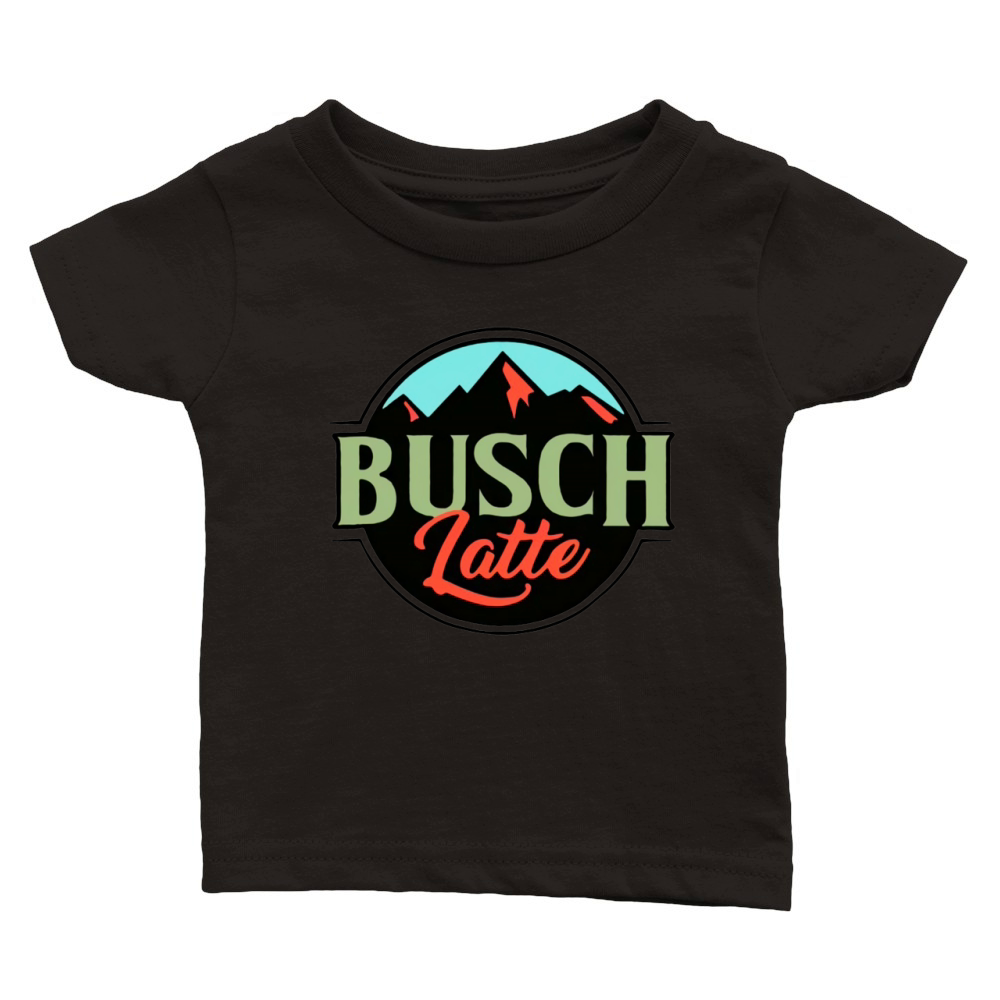 Vintage Busch Light Busch Latte Classic Baby Crewneck T-shirt