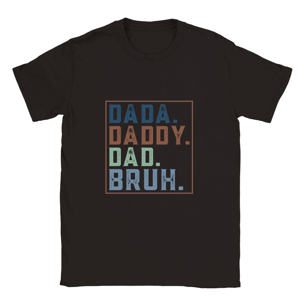 dada Daddy Dad bruh Classic Kids Crewneck T-shirt