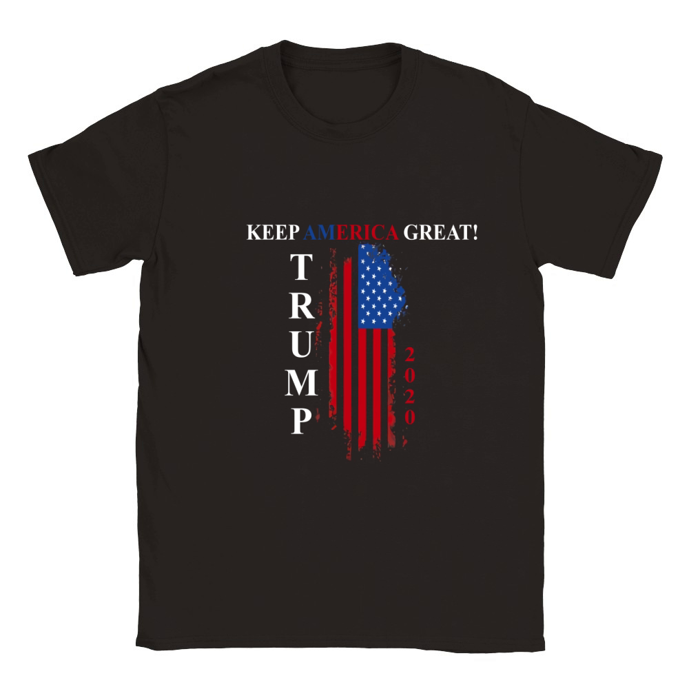 Keep America Great USA Flag 2020 Trump shirt Classic Kids Crewneck T-shirt
