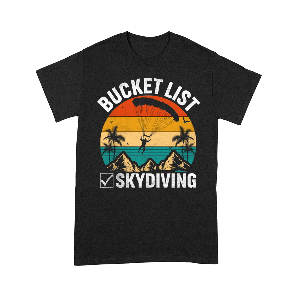 Bucket list skydiving 10 Comfort T-shirt