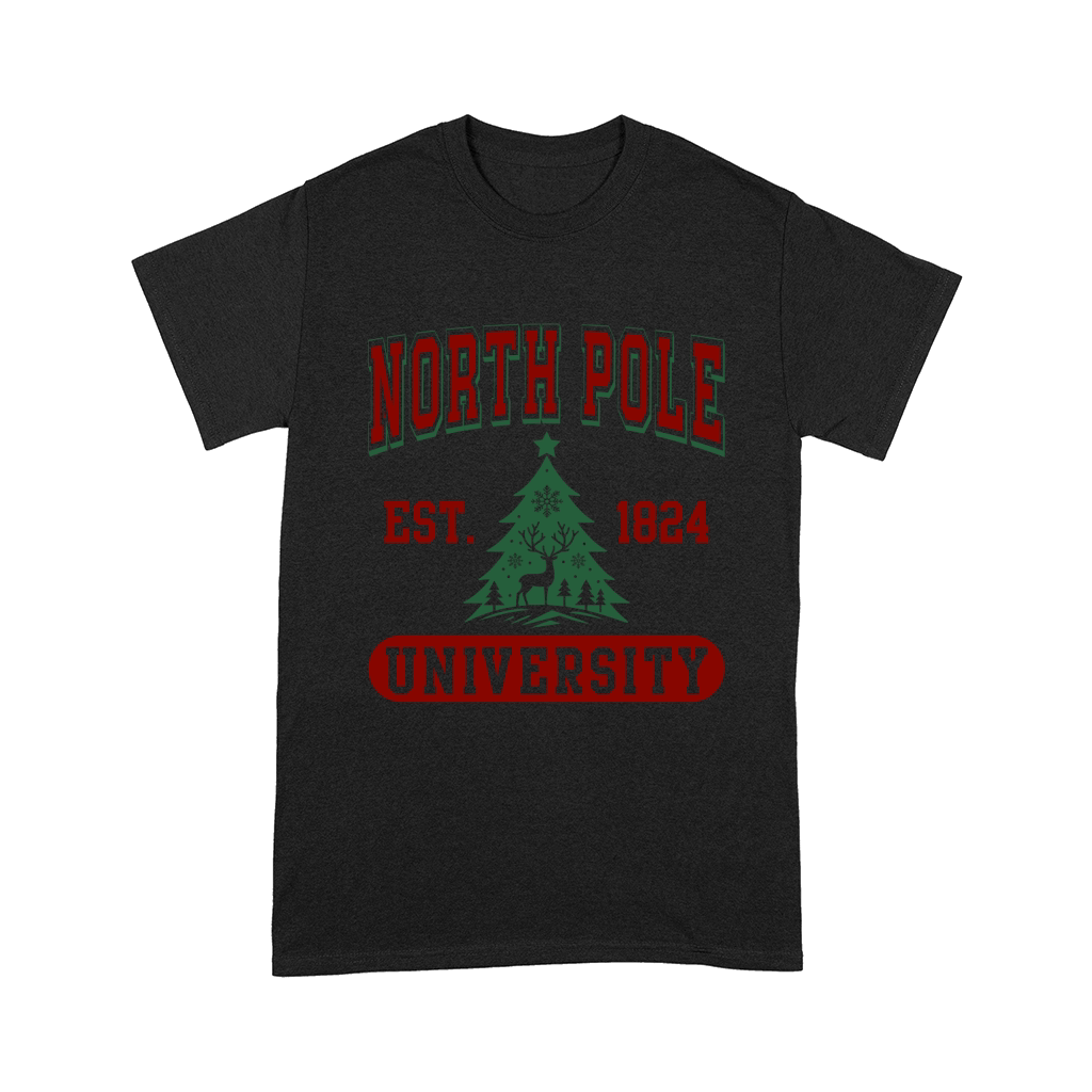 North Pole University Comfort T-shirt