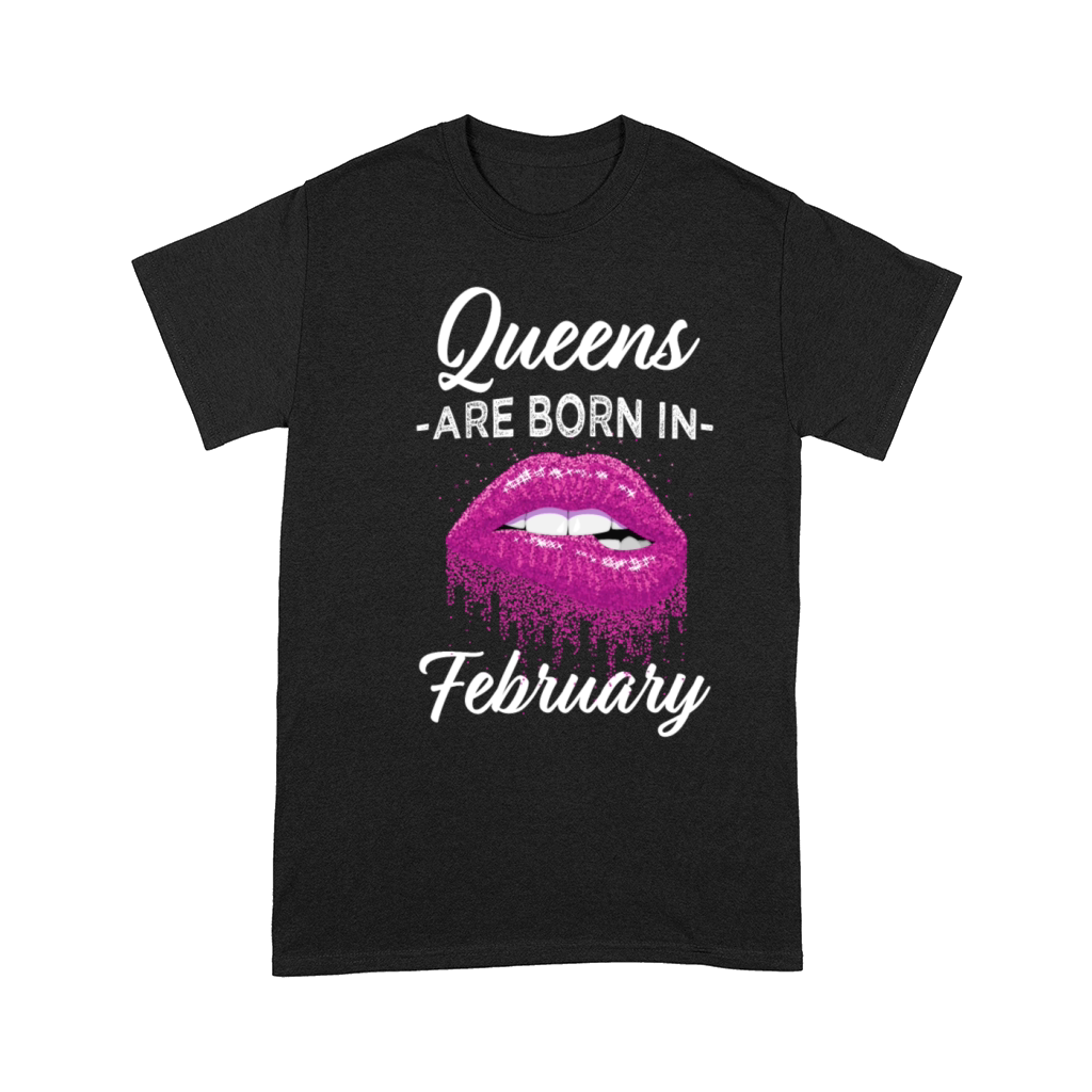Queens are born in February Aquarius birthday Tee Comfort T-shirt