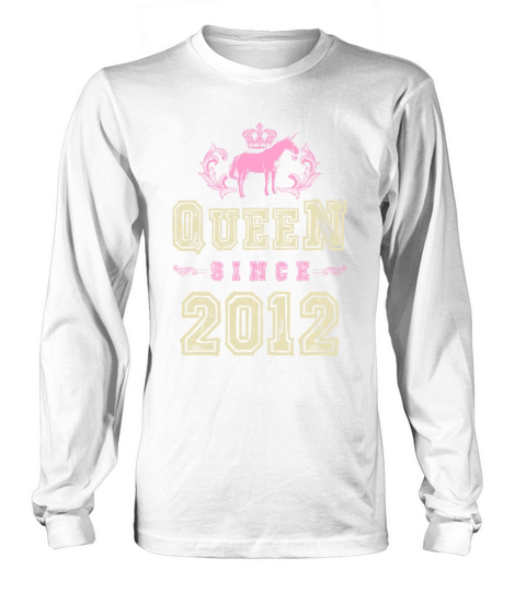 2012 Queen unicorn Long sleeved Unisex