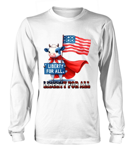 Liberty for all liberty for all Long sleeved Unisex