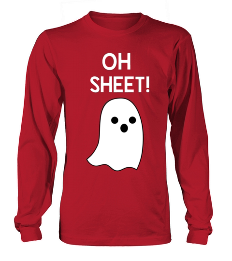 Oh Sheet Ghost Long sleeved Unisex