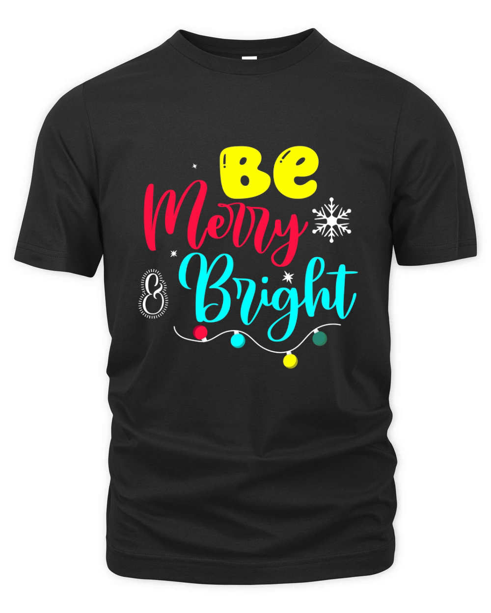 Be Merry & Bright Organic Unisex T-shirt