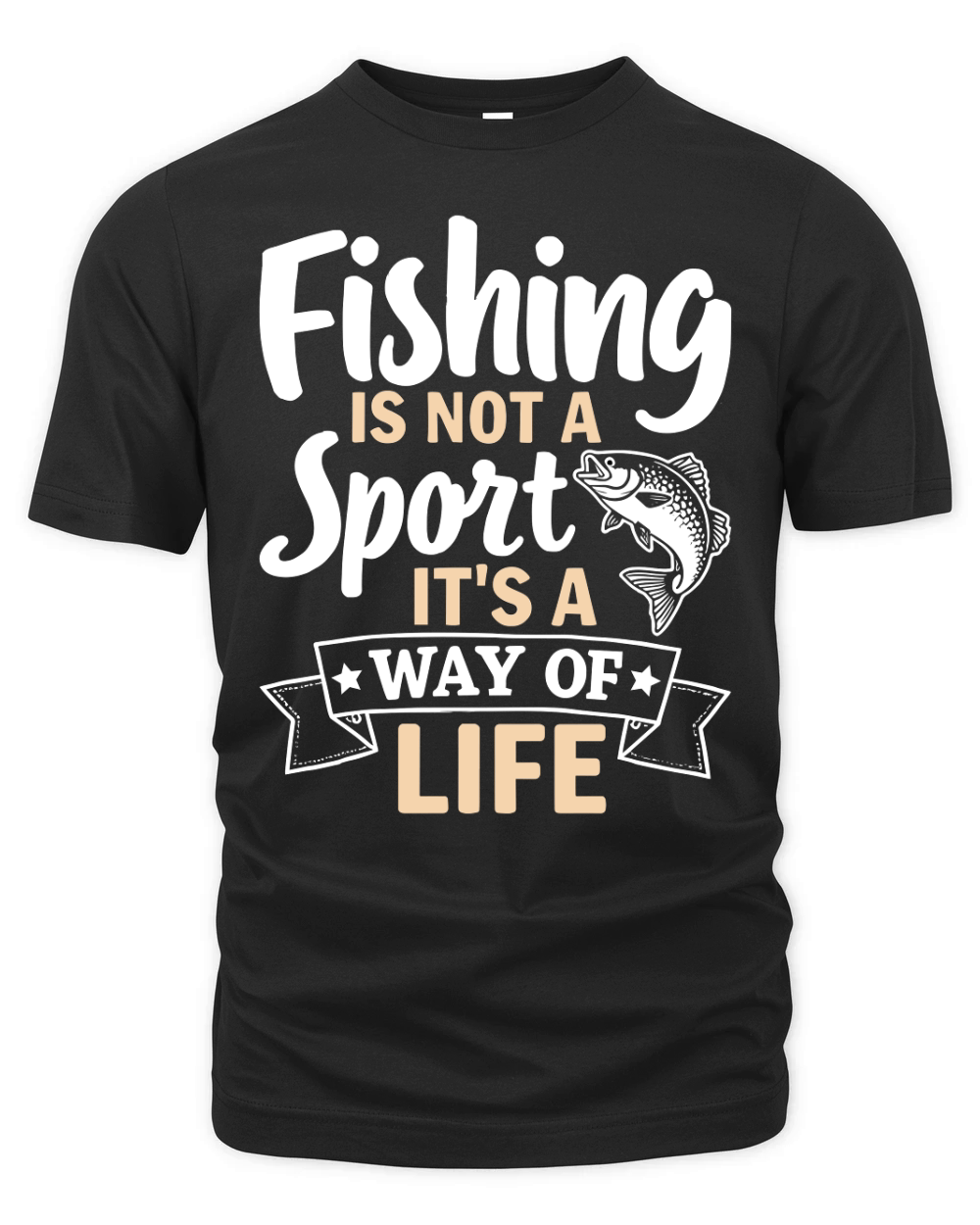 Fishing is not a sport its a way of life Organic Unisex T-shirt