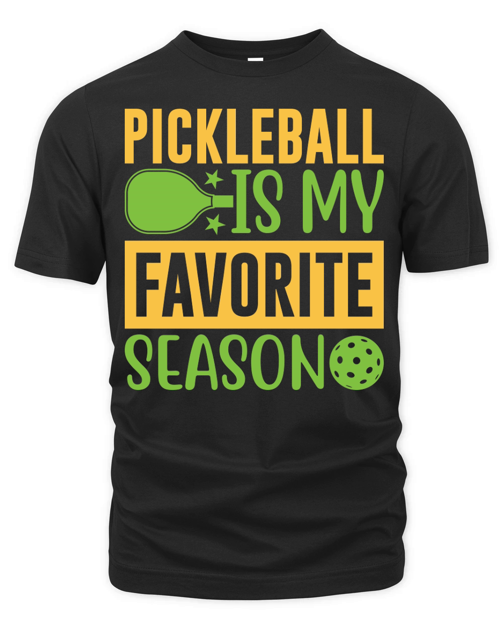 Pickleball Is My Favorite Season 09 Organic Unisex T-shirt