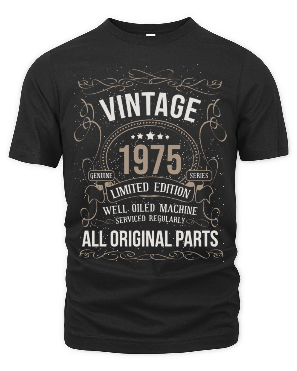 Vintage 1975 45Th Birthday All Original Parts Gift Organic Unisex T-shirt