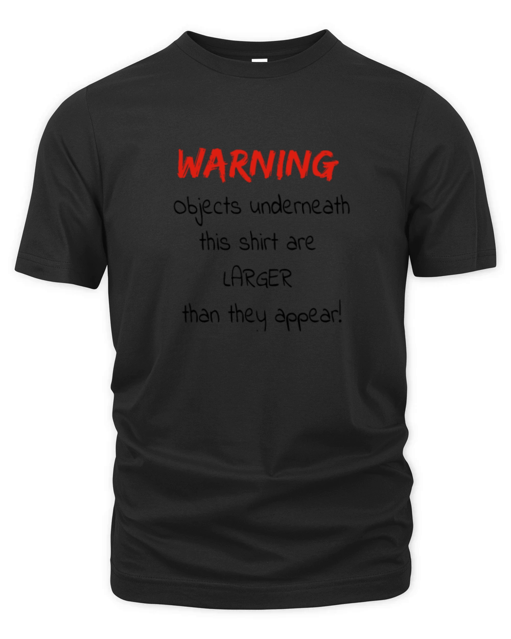Warning Statement Organic Unisex T-shirt