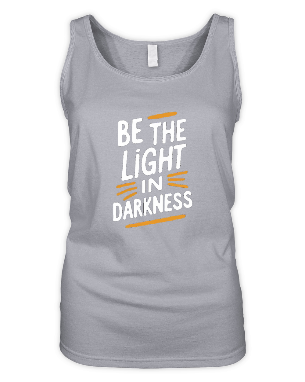 Be the light in darkness Organic Women's Tank Top