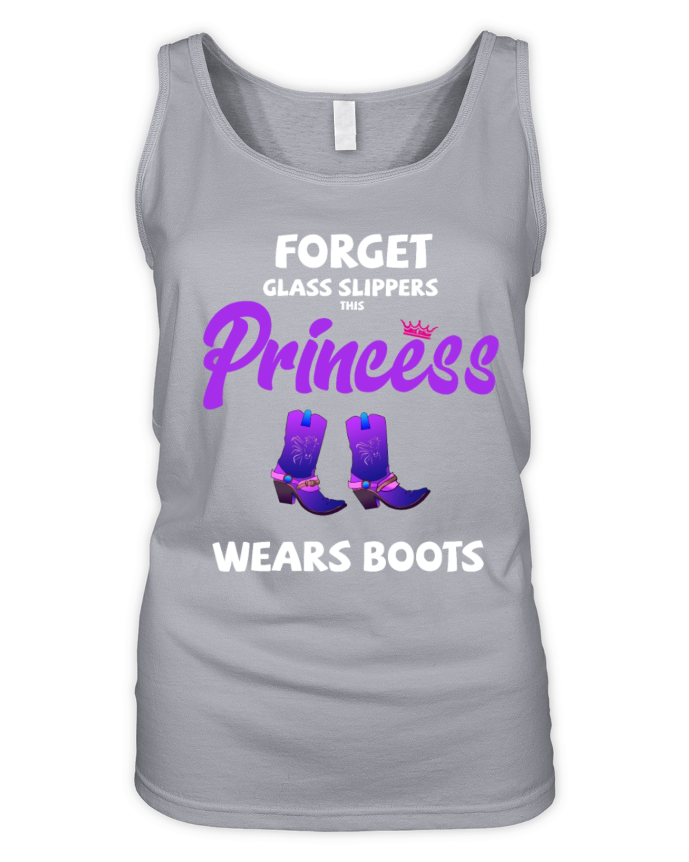 Boots design for riders Organic Women's Tank Top