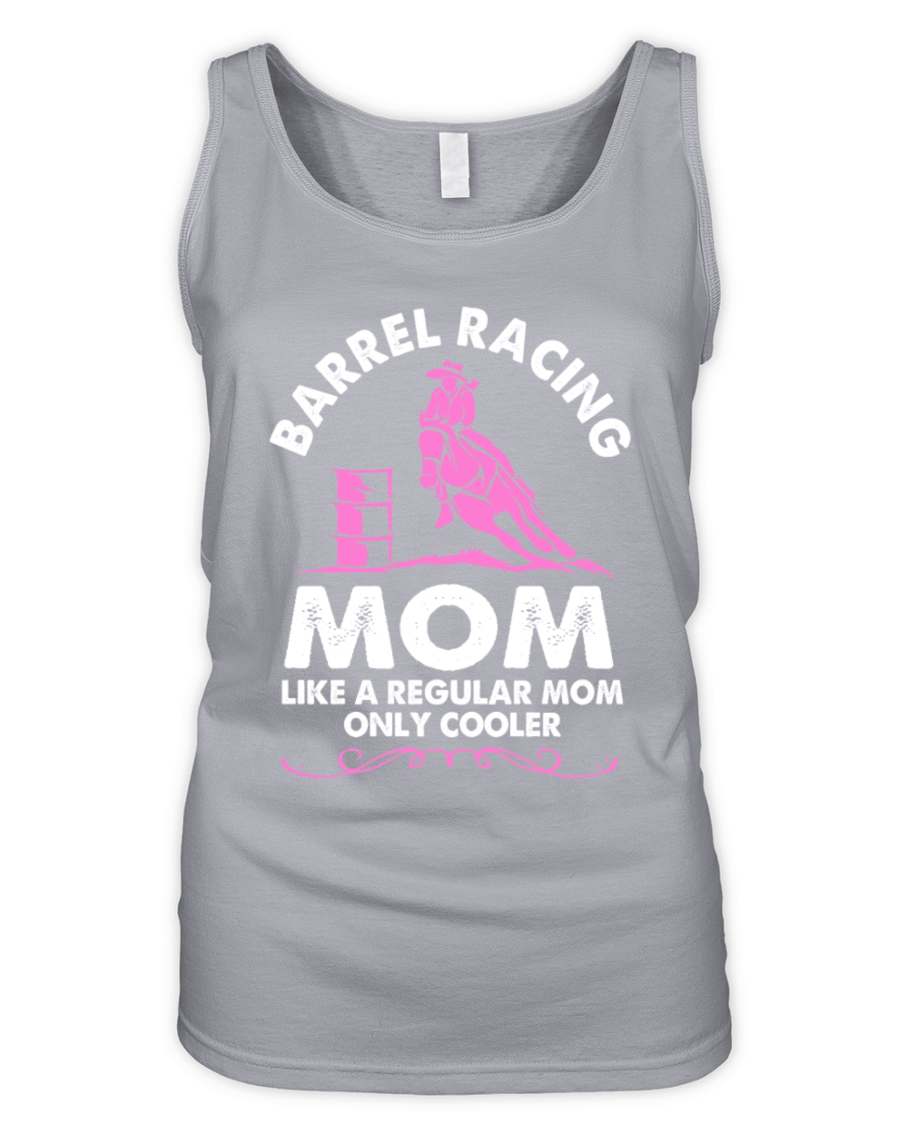 Horse Riding Rodeo Barrel Racing Mom For Women Organic Women's Tank Top