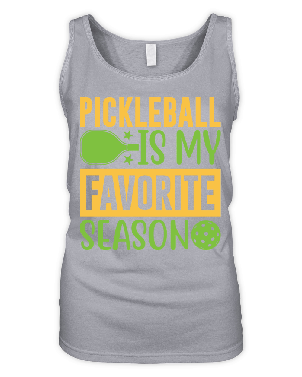 Pickleball Is My Favorite Season 09 Organic Women's Tank Top