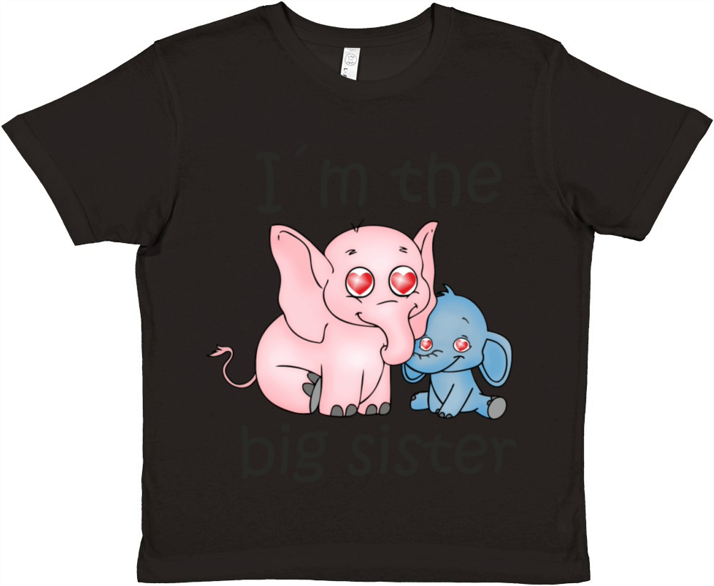 Im the Big Sister B Premium Kids Crewneck T-shirt