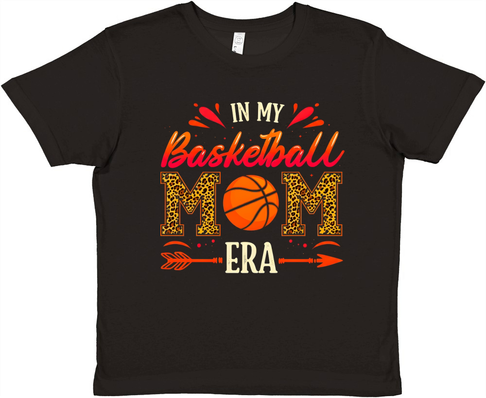 In My Basketball Mom Era 1.01 Premium Kids Crewneck T-shirt