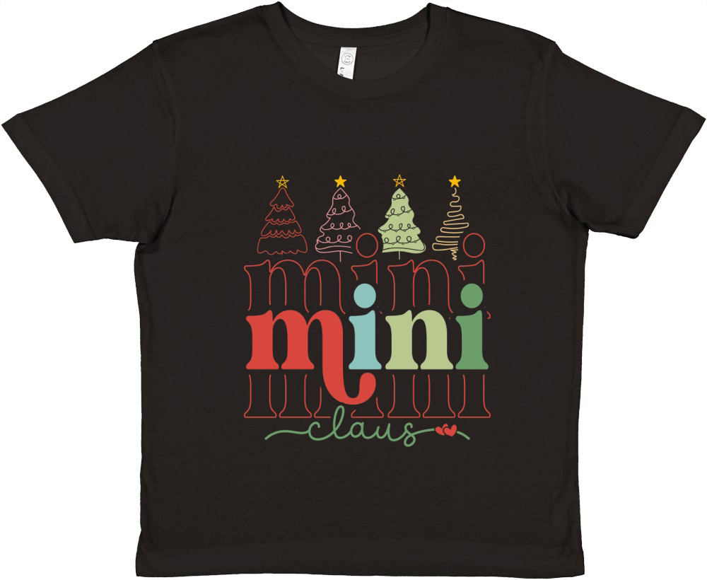 Mini Claus 16 Premium Kids Crewneck T-shirt