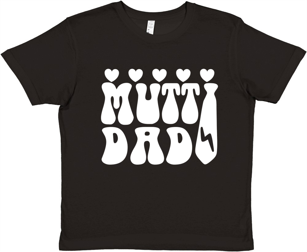 Mutti Dad Premium Kids Crewneck T-shirt