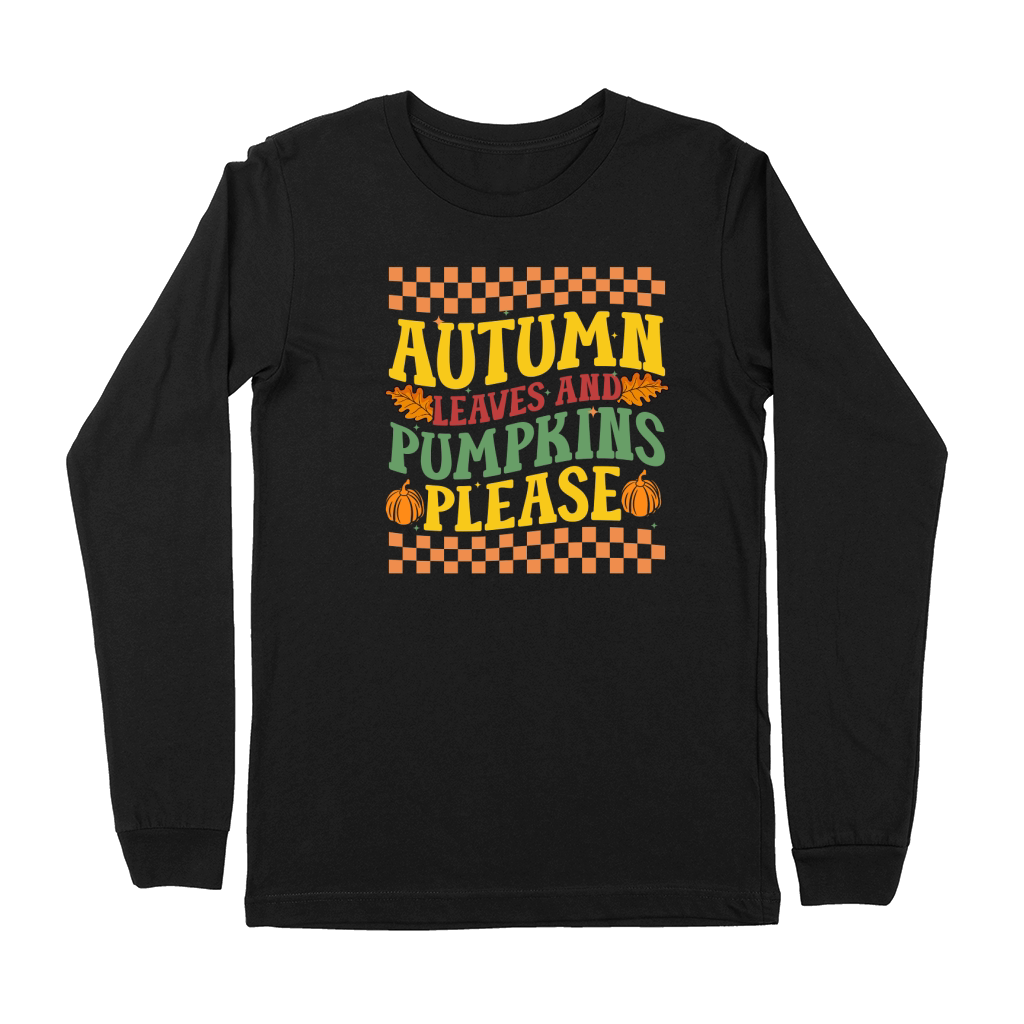 autumn leaves and pumpkins please 2 Premium Long Sleeve