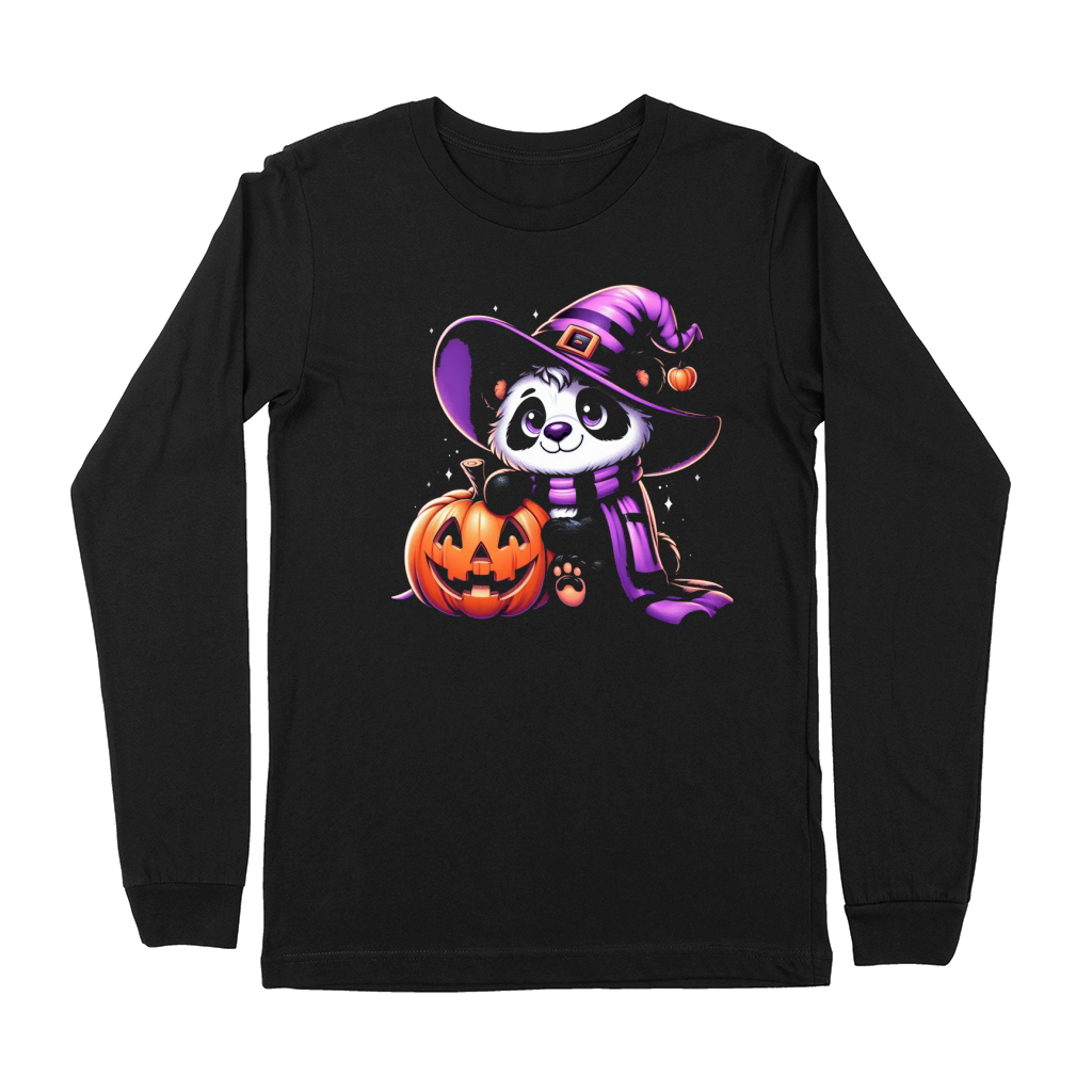 Halloween Panda Premium Long Sleeve