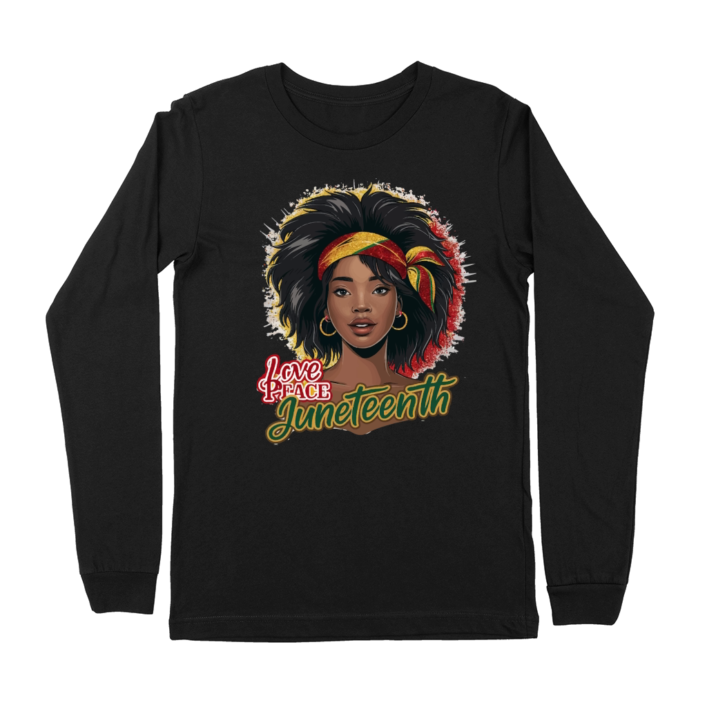 Juneteenth art 1 Premium Long Sleeve