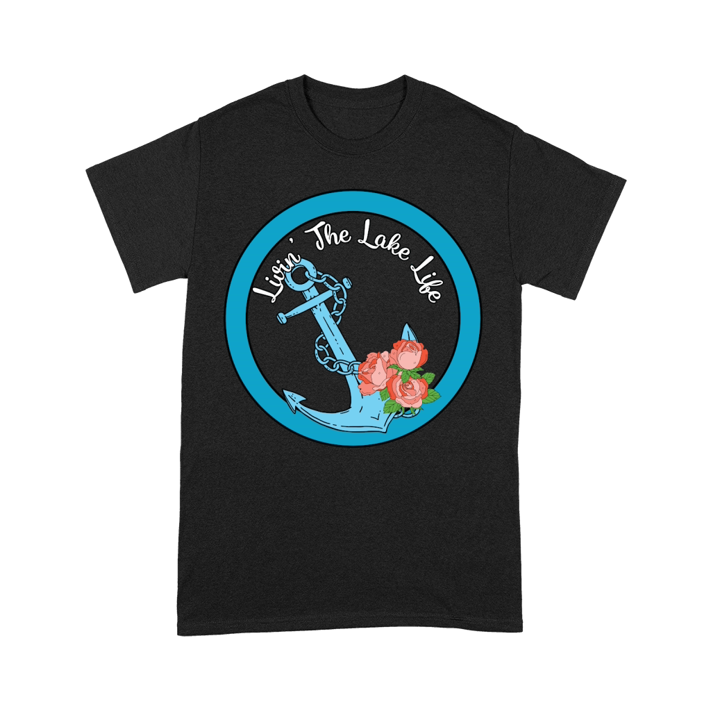 Anchor Livin the Lake Life Premium T-shirt