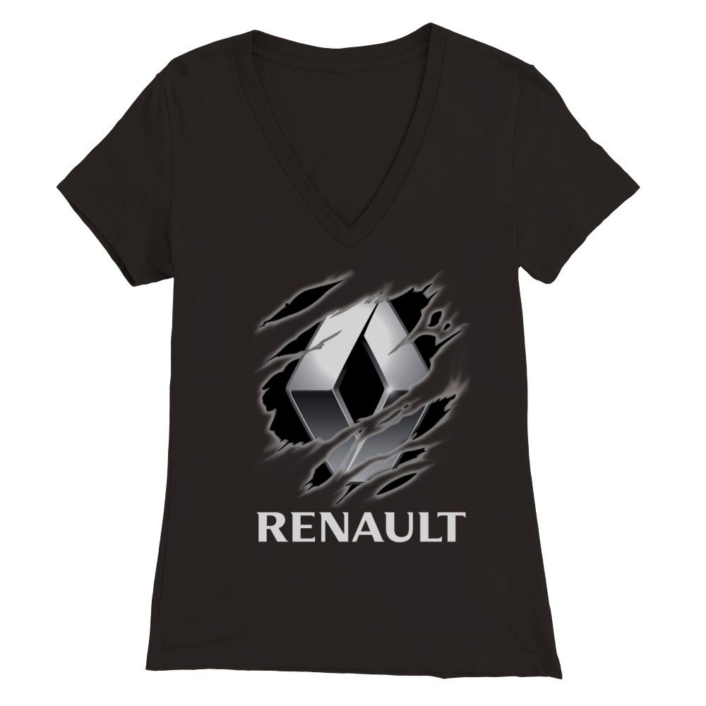 LIMITTED EDITION RENAULT Premium Womens V-Neck T-shirt