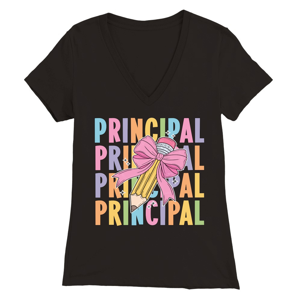 PRINCIPAL pencil Premium Womens V-Neck T-shirt