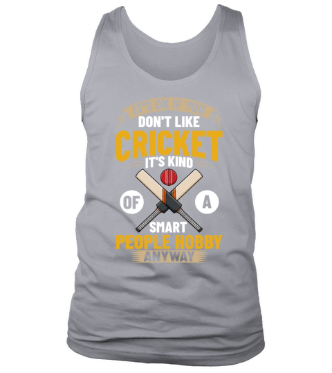 Cricket Game Player Ball Bat Coach Cricketer Tank Top Unisex