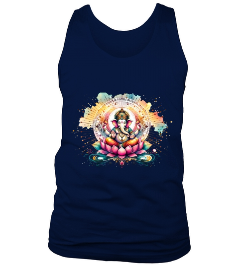 Ganesha Radiance Yoga Tank Top Unisex