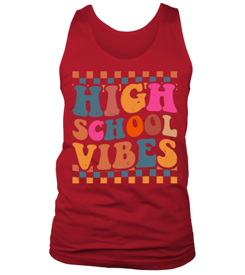 High School Vibes Tank Top Unisex