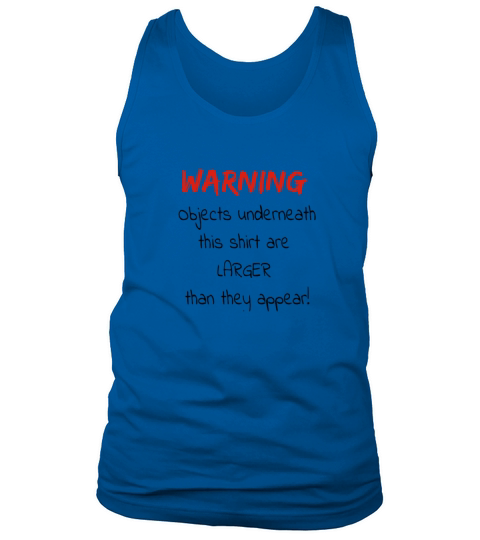 Warning Statement Tank Top Unisex