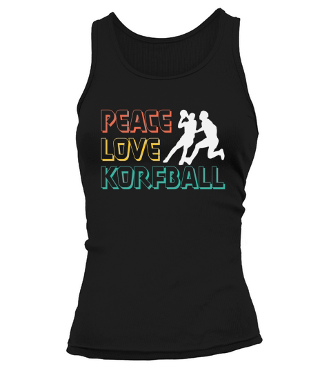 Peace Love Korfball Tank top Woman