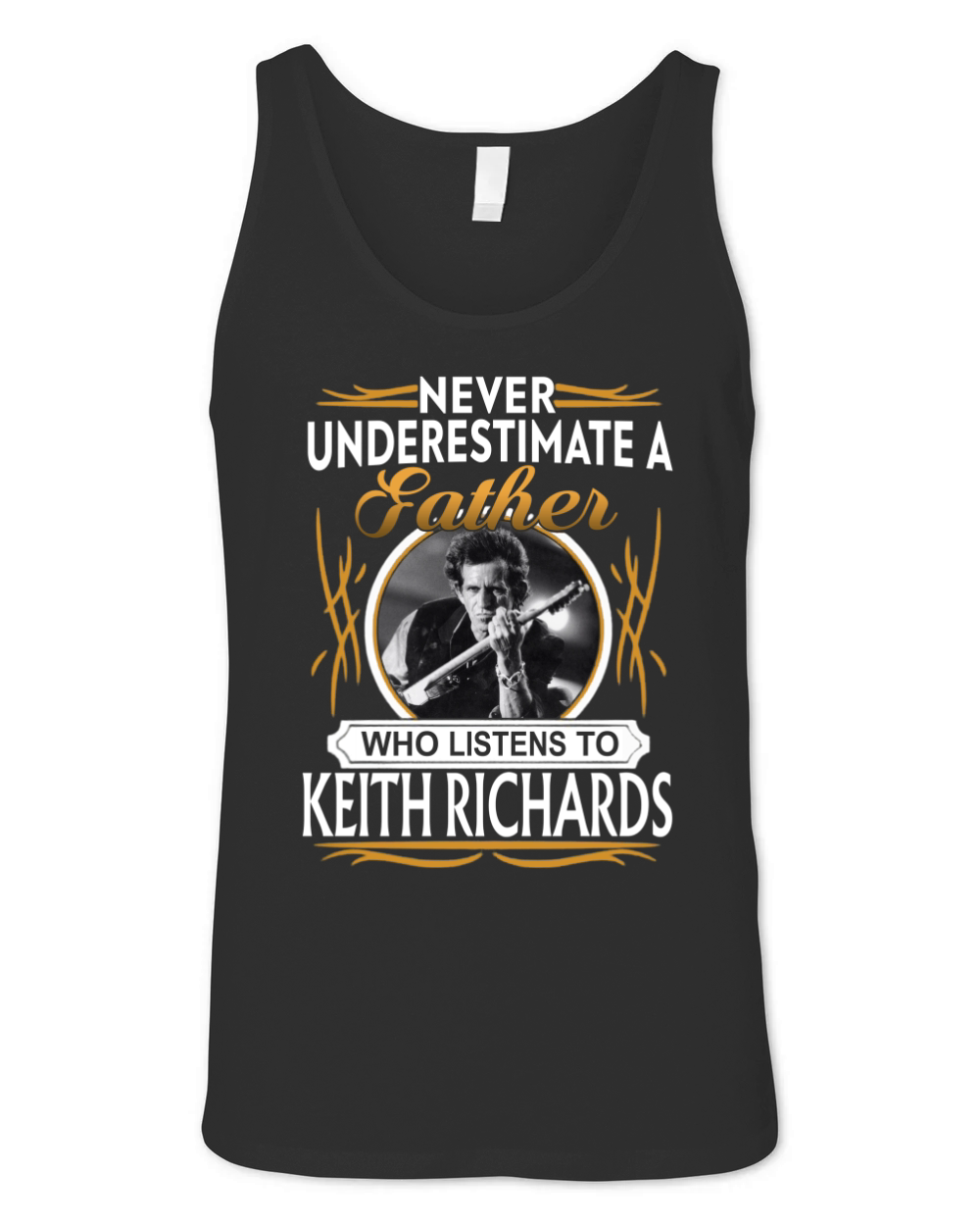 Keith Richards Daddy Unisex Jersey Tank