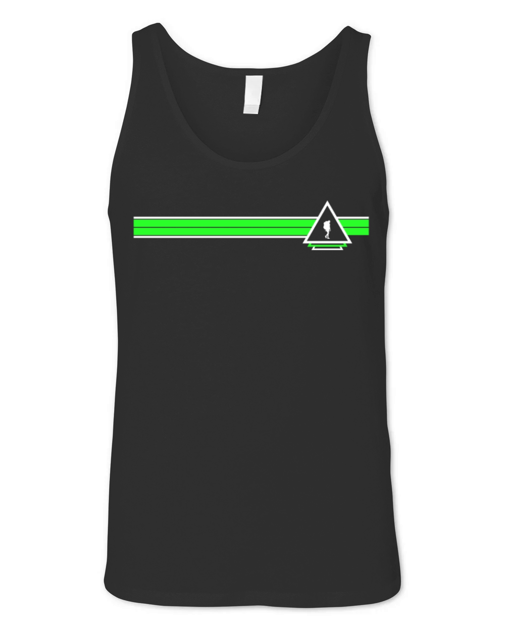 Modern Backpacking Design Unisex Jersey Tank