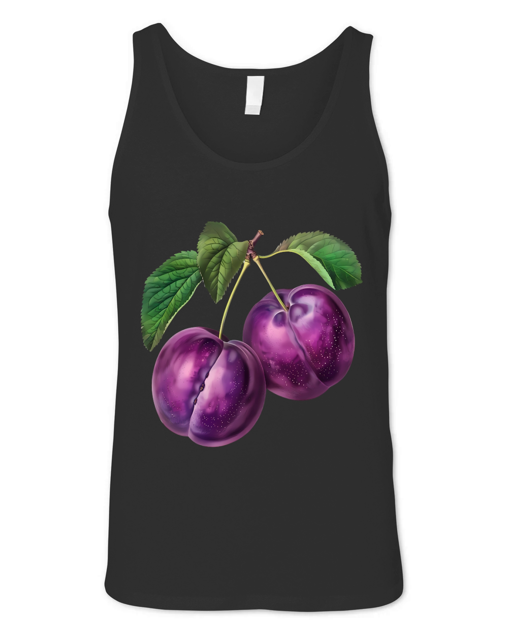 Plums Natures Perfect Snack Vintage Unisex Jersey Tank