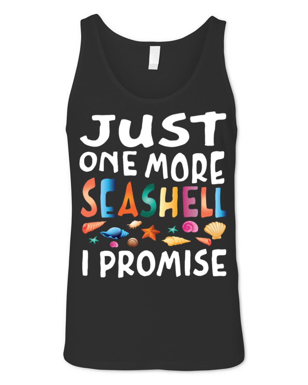 Seashell Collector Funny Unisex Jersey Tank